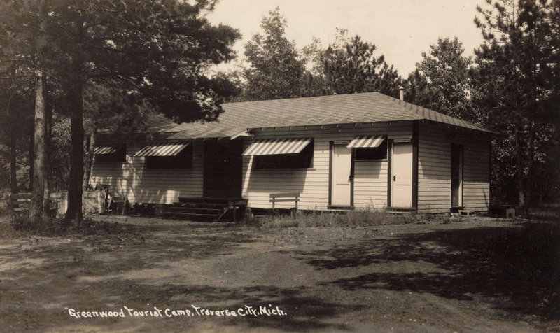 Greenwood Tourist Camp - Vintage Postcard